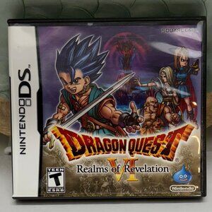 NINTENDO DS Dragon Quest VI Realms of Revelation Cartridge, Case and Booklet